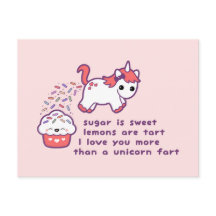 かわいいユニコーンファート