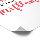 かわいいユニコーンフラミンゴインスパイアラマのユニフラマ ポスター (角)