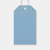 かわいいユニコーンマジカルパーティーレインボーお願い ギフトタグ (裏面)