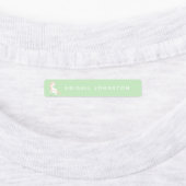 かわいいユニコーンマジカルモノグラム服 ラベル (貼付)