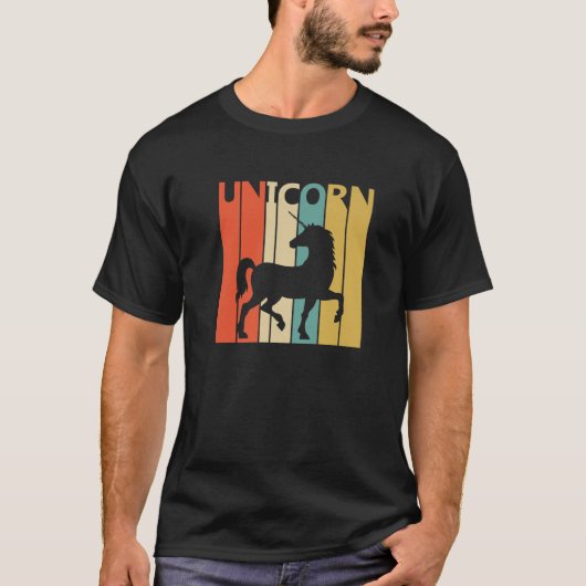 かわいいユニコーン動物 Tシャツ (正面)