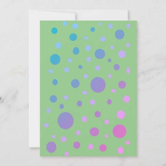 かわいいユニコーン双子男の赤ちゃんベビーガールベイビーシャワー 招待状 (裏面)