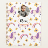 かわいいユニコーン新学期 プランナー手帳 (正面)