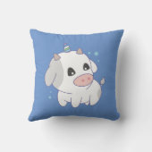 かわいいユニコーン牛 クッション (裏面)