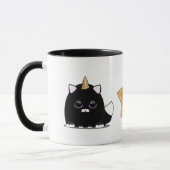 かわいいユニコーン猫 マグカップ (左)