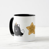 かわいいユニコーン猫 マグカップ (正面左)