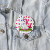 かわいいユニコーン誕生日ボタンの特典 缶バッジ (インサイチュ)