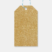 かわいいユニコーン1歳の誕生日ありがとうスウィング ギフトタグ (裏面)