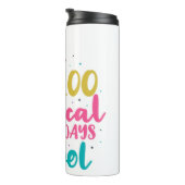 かわいいユニコーン100魔法の学校の日 タンブラー (回転右)