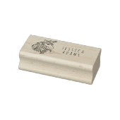 かわいいユニコーン・キッドの名前と姓 ラバースタンプ (スタンプ)