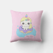 かわいいユニコーン クッション (裏面)