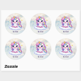 かわいいユニコーン ステッカー シート