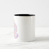 かわいいユニコーン ツートーンマグカップ (中央)