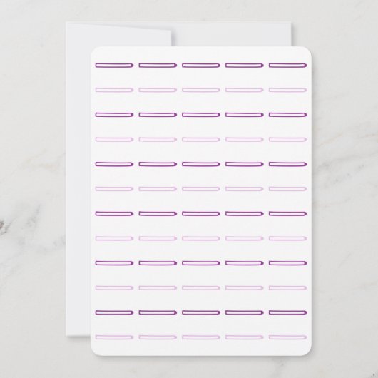 かわいいユニコーン ピンクの双子の女の子のベビーシャワー 招待状 (裏面)