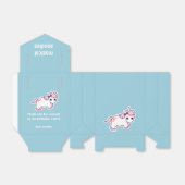 かわいいユニコーン フェイバーボックス (折り畳みなし)
