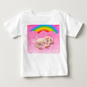 かわいいユニコーン。 ベビーTシャツ