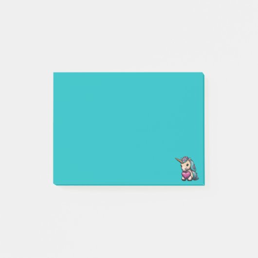 かわいいユニコーン ポストイット (正面)