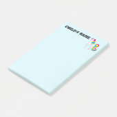 かわいいユニコーン ポストイット (アングル)