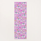 かわいいユニコーン ヨガマット (裏面)