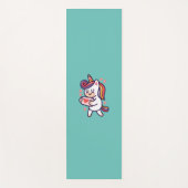 かわいいユニコーン ヨガマット (正面)