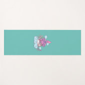 かわいいユニコーン ヨガマット (正面(横))