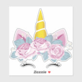 かわいいユニコーン，小さなユニコーン，魔法ユニコーン シール (シート)