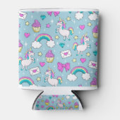 かわいいユニコーン 缶クーラー (正面)