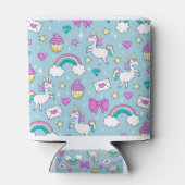 かわいいユニコーン 缶クーラー (裏面)