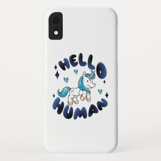 かわいいユニコーン Case-Mate iPhoneケース (裏面)