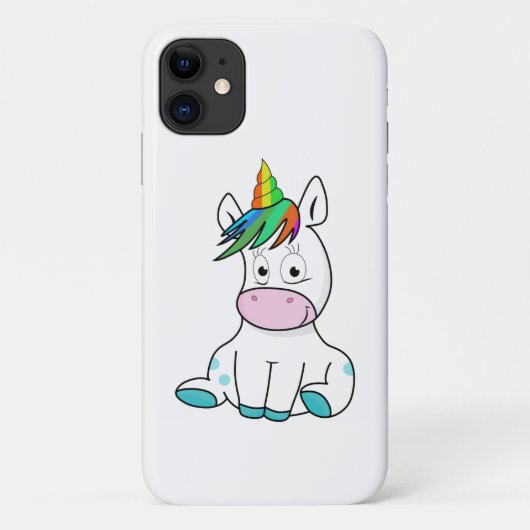 かわいいユニコーン Case-Mate iPhoneケース (裏面)
