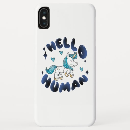 かわいいユニコーン Case-Mate iPhoneケース (裏面)