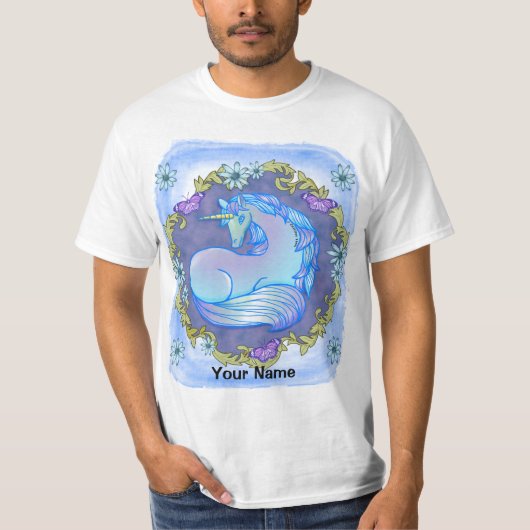 かわいいユニコーンTシャツ Tシャツ (正面)
