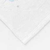 かわいいユニセックスベビーペンギンの名前 フリースブランケット (角)