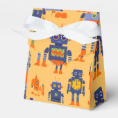 かわいいユニークロボット愛用ボックス フェイバーボックス (正面サイド)