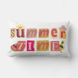 かわいいユニーク夏休み ランバークッション