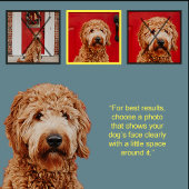 かわいいユニーク金ゴールドブラックボクサードッグパパ恋人の写真 Tシャツ