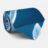 かわいいユリ模様 ネクタイ (ロール)