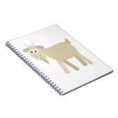 かわいいユーモアのある子羊 ノートブック (右側)