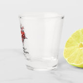 かわいいユーモアのある独身最後の女友達パーティーの結婚式の贈り物 ショットグラス (右)