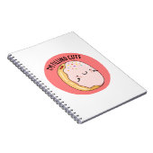 かわいいユーモアのジェリードーナツの駒を埋めている ノートブック (右側)