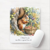 かわいいユーモア引用文水の色のバレンタインデイギフト マウスパッド (マウス)