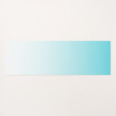 かわいいヨガガガールインロータスポーズ&名前をカスタムする ヨガマット (裏面(横))