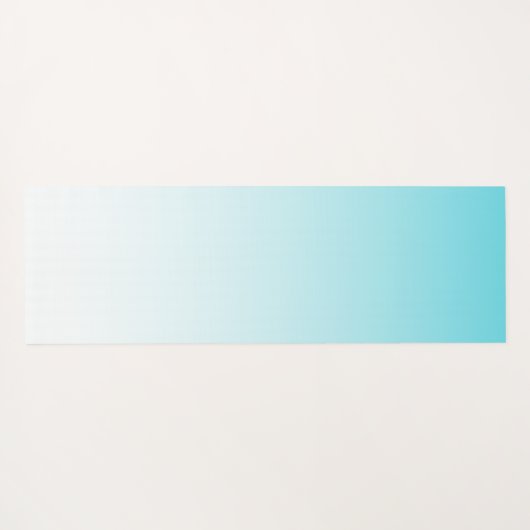 かわいいヨガガガールインロータスポーズ&名前をカスタムする ヨガマット (裏面(横))