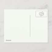 かわいいヨガガールサンキュー | 金髪はがき ポストカード (裏面)