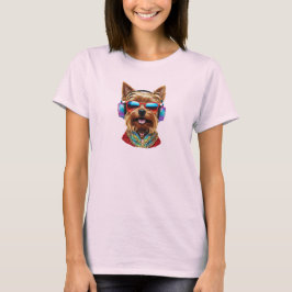 かわいいヨーキージャム Tシャツ