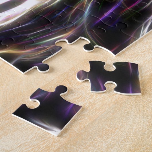 かわいいヨークシャのヨークシャーテリアテリア ジグソーパズル (側面)