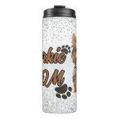 かわいいヨークシャーテリアママ タンブラー (正面)