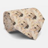 かわいいヨークシャーテリア,ヨークシャーテリア,犬,ペット ネクタイ (ロール)