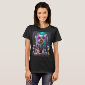 かわいいヨークシャーテリア Tシャツ (正面フル)