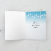 かわいいラおもしろいマスバレンタインデー カード (内部)